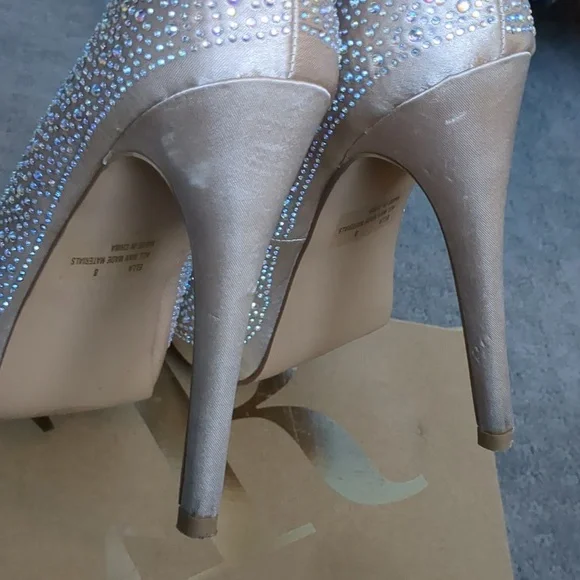 Charlotte Russe Sparkling Heels - Picture 6 of 9